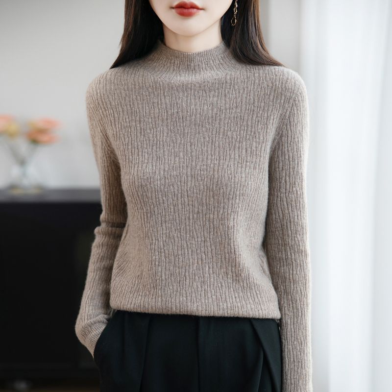 Pull fin en maille pour dames Chic & Stil
