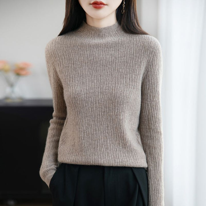 Pull fin en maille pour dames Chic & Stil