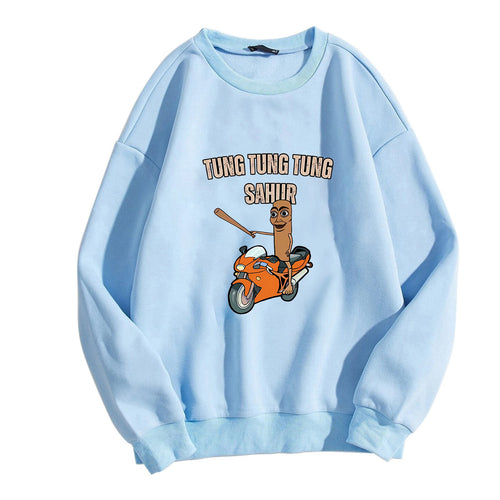 Women's casual sweatshirt with funny graphic design Chic & Stil