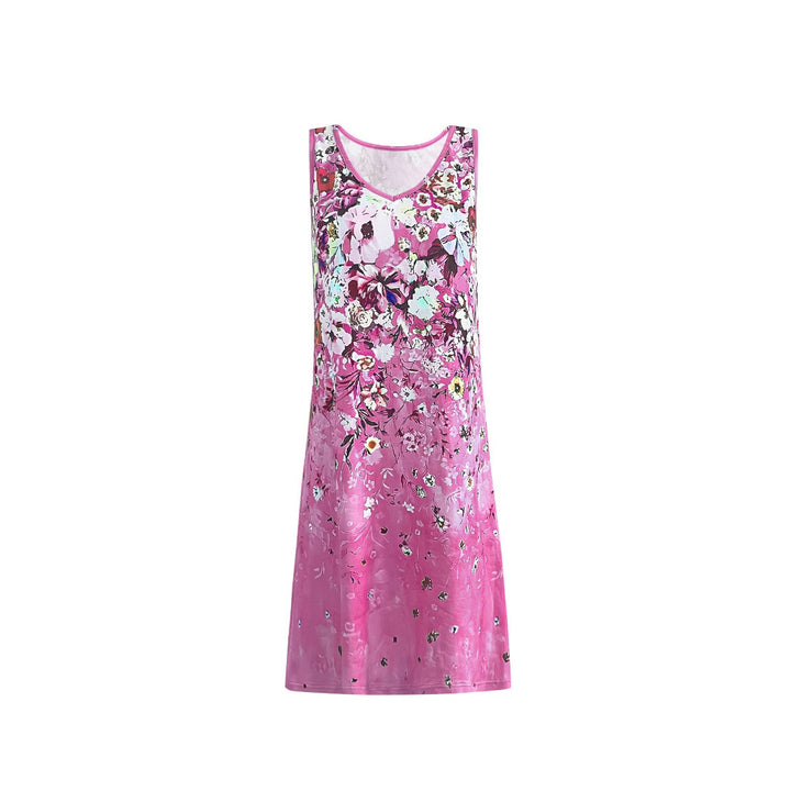 Lune London Floral Print A-Line Dress for Women