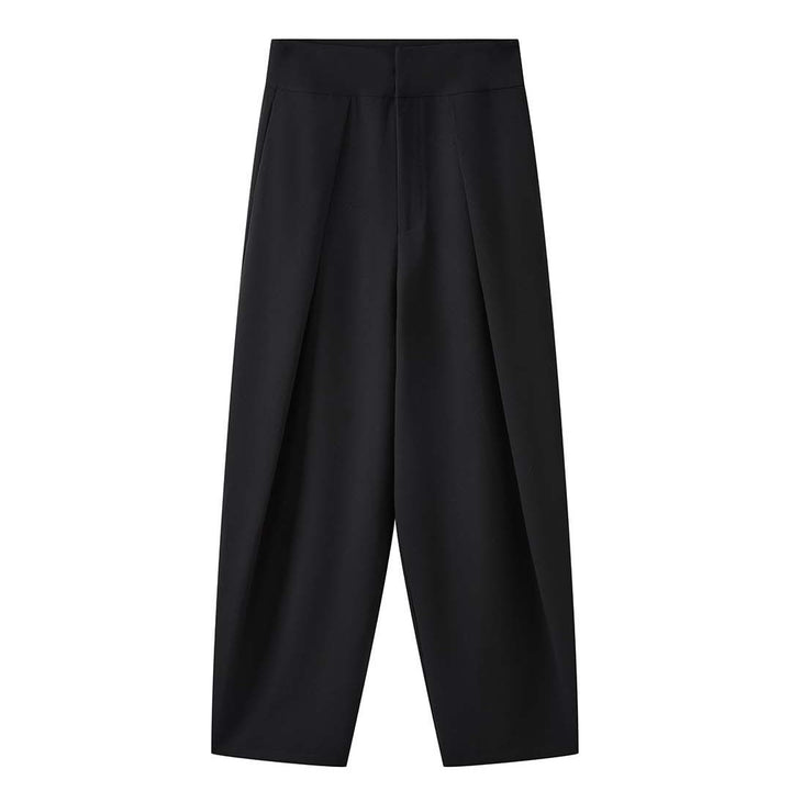 Women's Boxy Blazer with Oversized Sleeves and High-Waist Balloon Pants Set Amarae