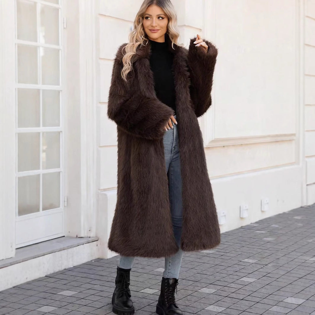 Women's Fashionable Long Coat Lune London