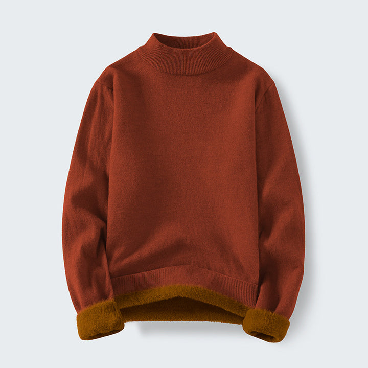 Cozy sweater for women with high collar and extra soft material Lune London