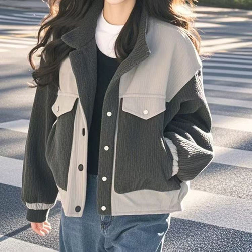 Veste en polaire surdimensionnée et à la mode pour femmes avec un design texturé Chic & Stil