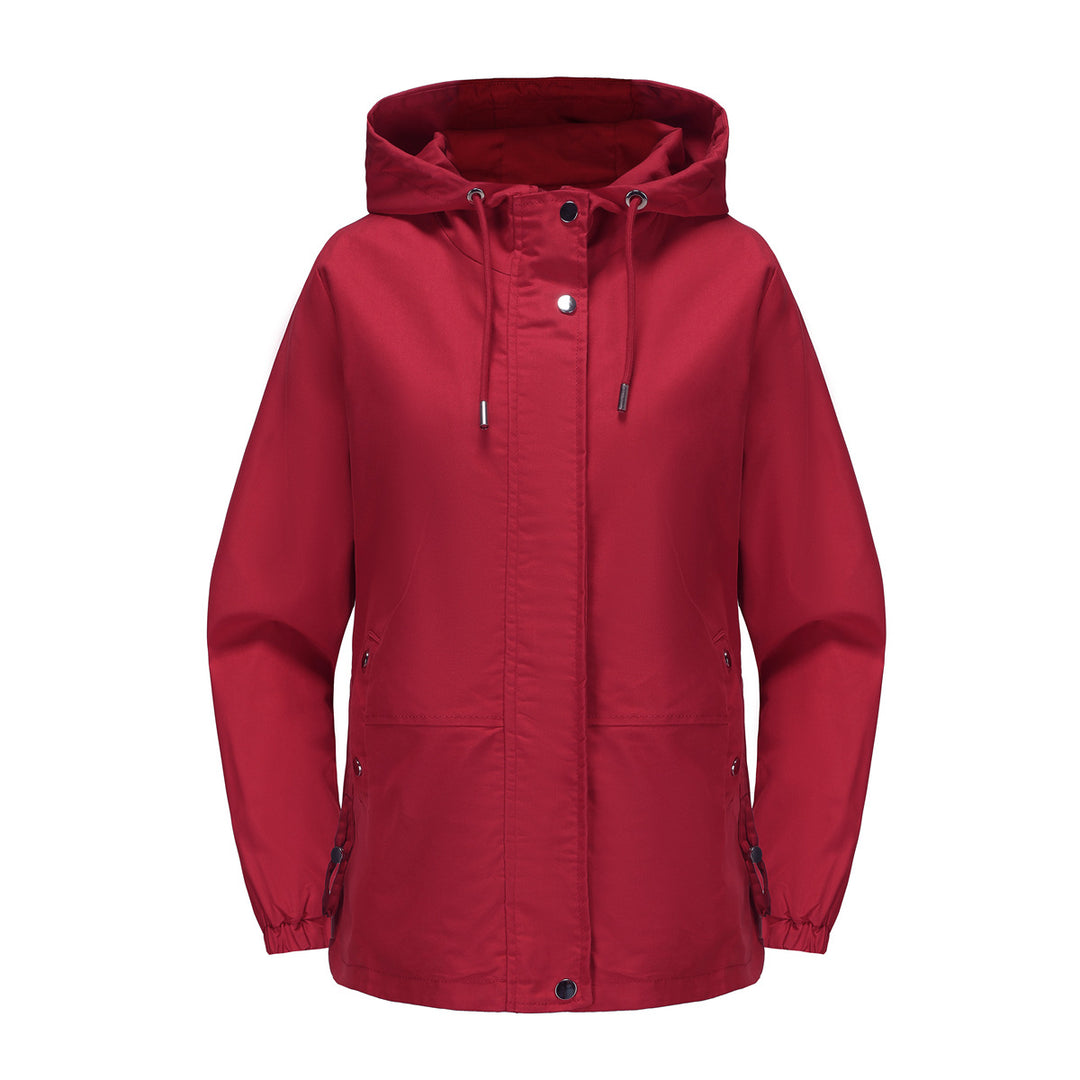 Ladies lightweight windbreaker with adjustable waist Lune London