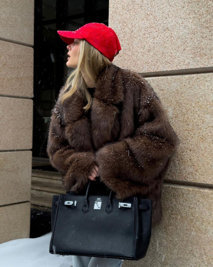 Ladies plush jacket Amarae