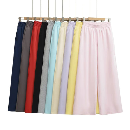 Comfortable wide trousers for women in beautiful viscose blend Amarae