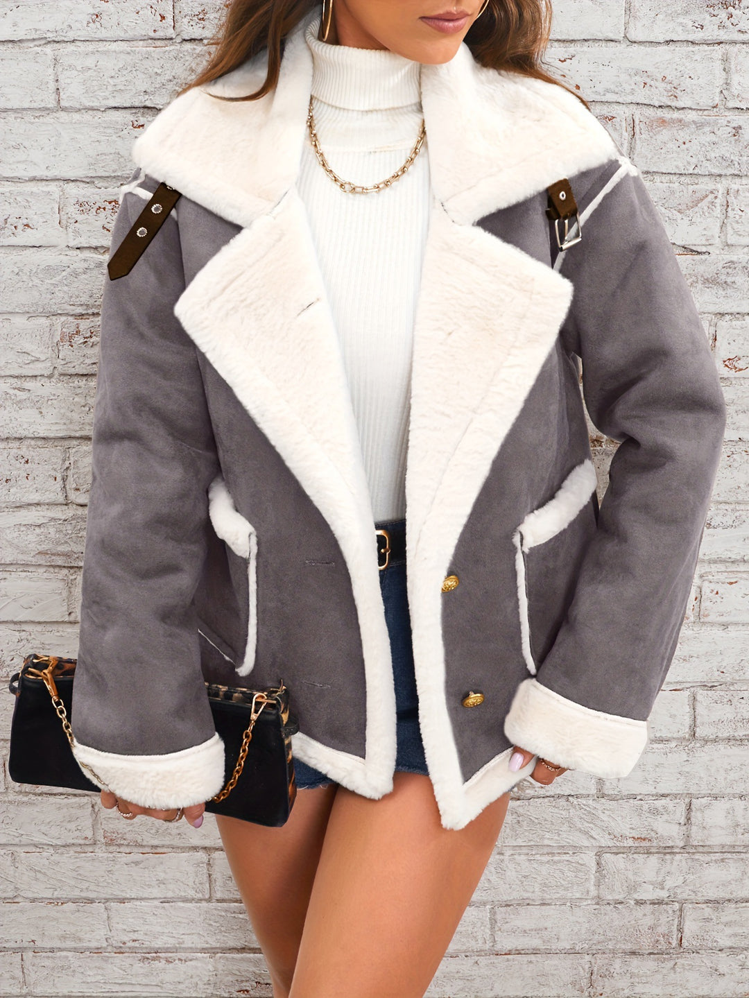 Ladies Sheepskin Jacket Cozy Lune London