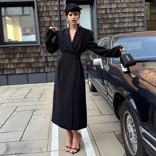 Amarae Maxi Blazer Dress for Women