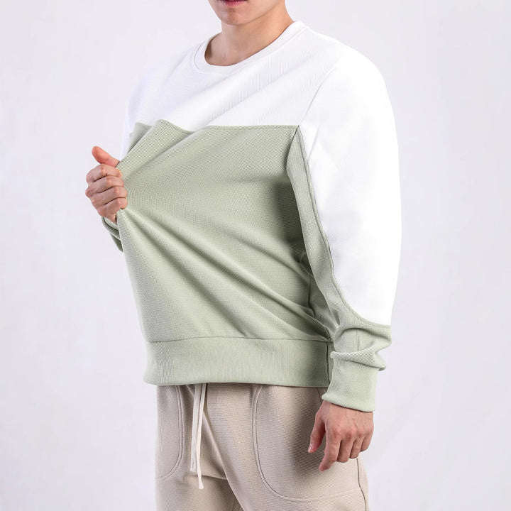 Women's Sweatshirt with Modern Structural Design Amarae