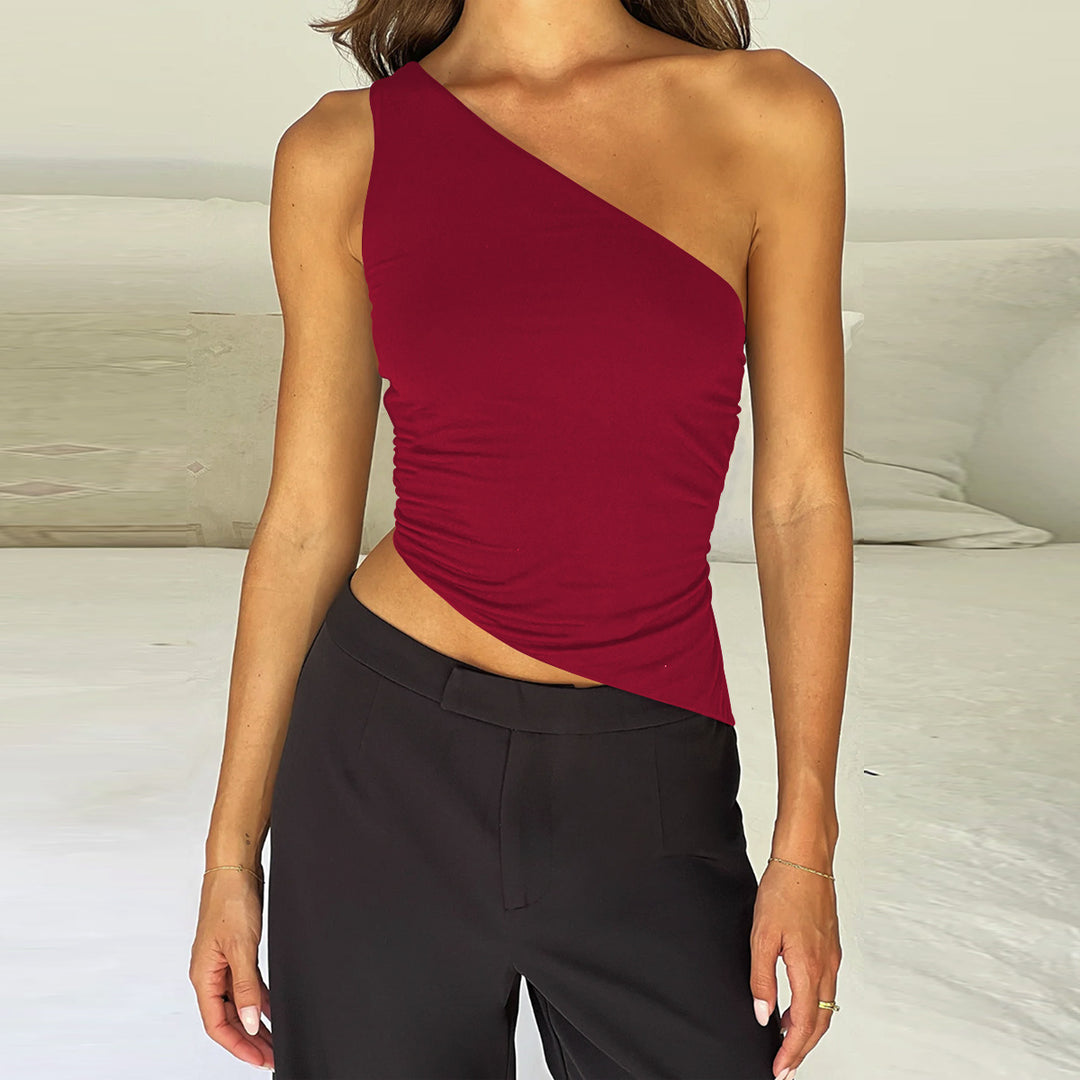 Women asymmetrical Top Amarae