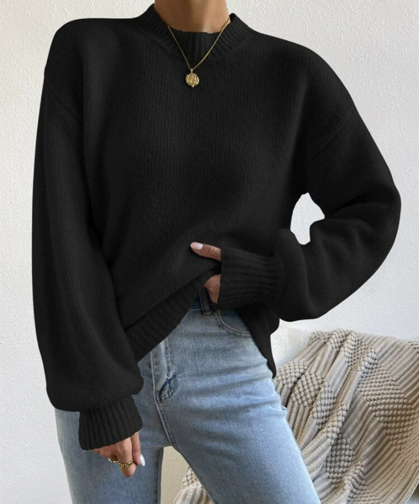 Oversized knitted sweater for ladies Lune London