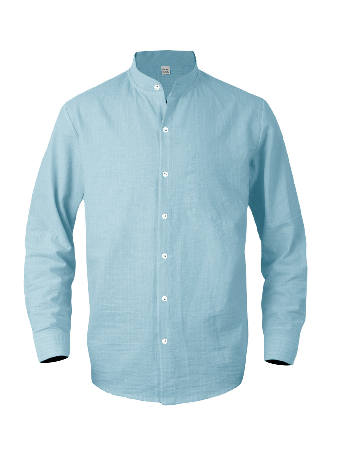 Men's elegant long sleeve shirt with high collar Lune London