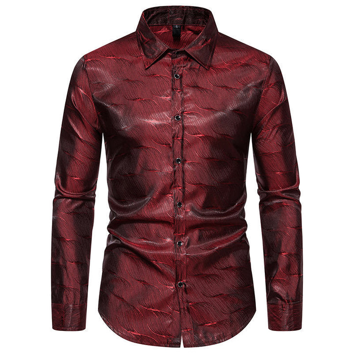 Lune London | Men's Elegant Shirt with Unique Textured Design