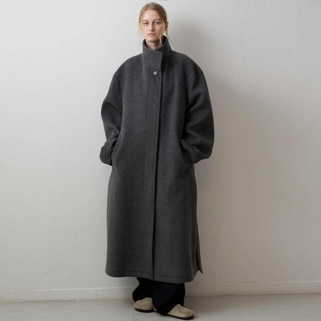 Manteau en laine élégant et oversized pour femmes Chic & Stil