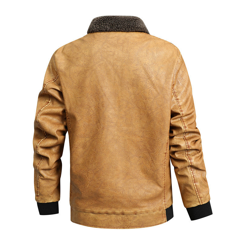 Casual vintage jacket for men with warm fleece lining Lune London