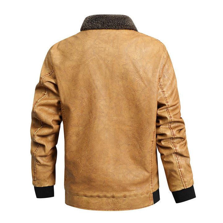 Casual vintage jacket for men with warm fleece lining Lune London