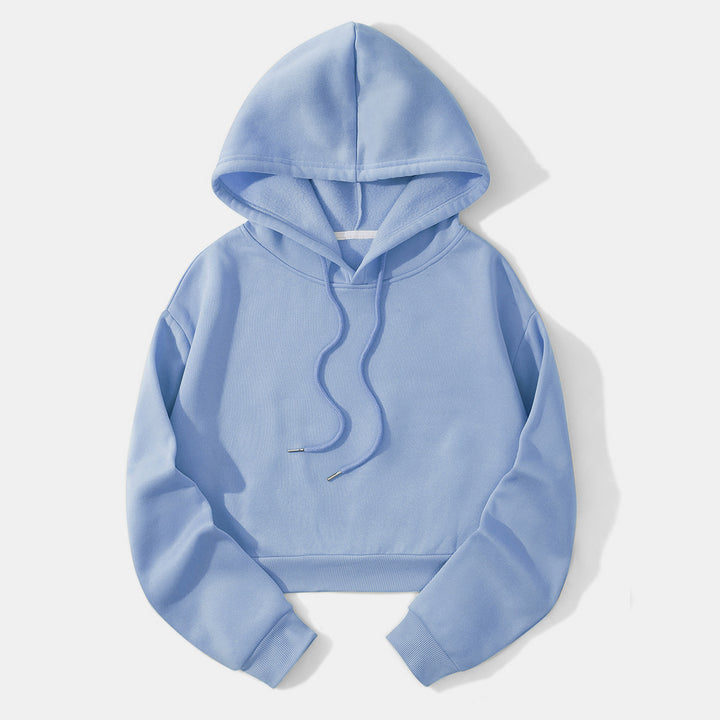 Amarae Casual Cropped Hoodie for Women
