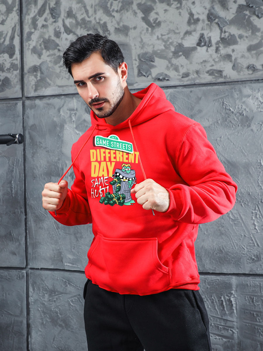 Hooded sweatshirt for women with creative print Amarae