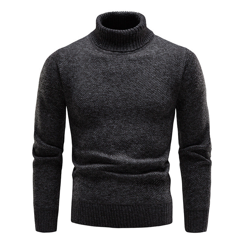 High quality wool turtleneck sweater for men Lune London