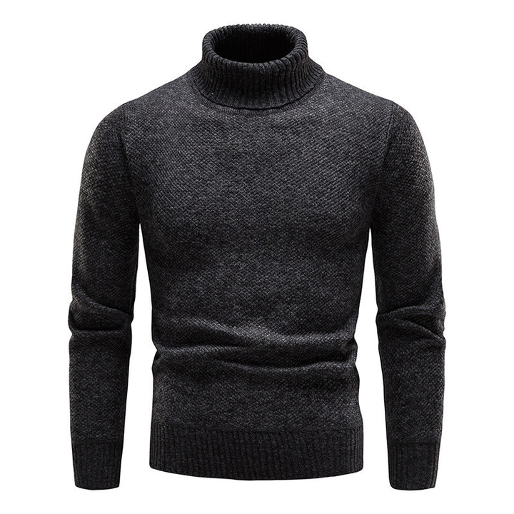 High quality wool turtleneck sweater for men Lune London