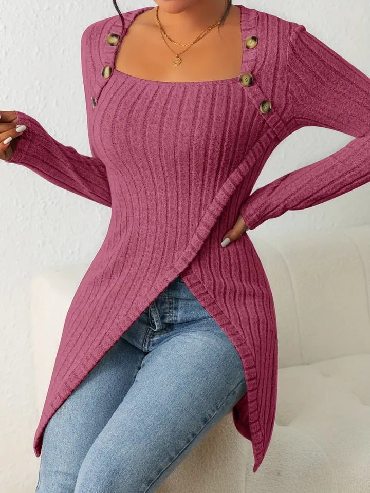 Women Long Sleeve T-shirt with Original Cut Lune London