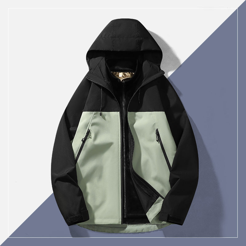Multifunctional waterproof jacket for men Lune London