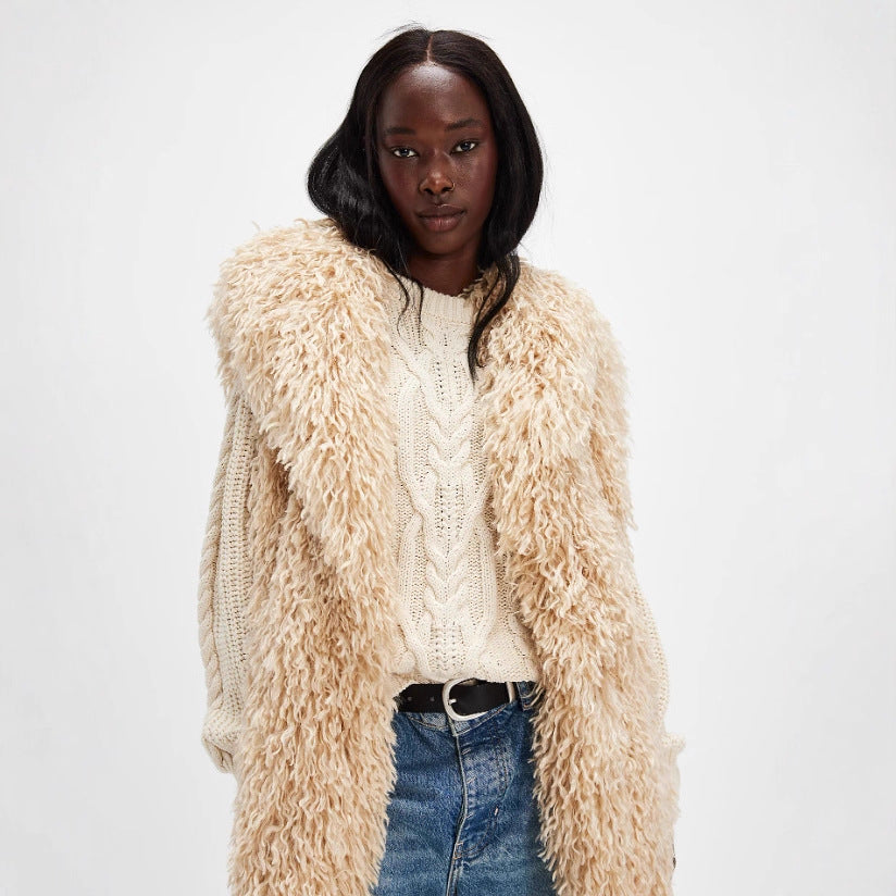 Ladies fur vest Amarae