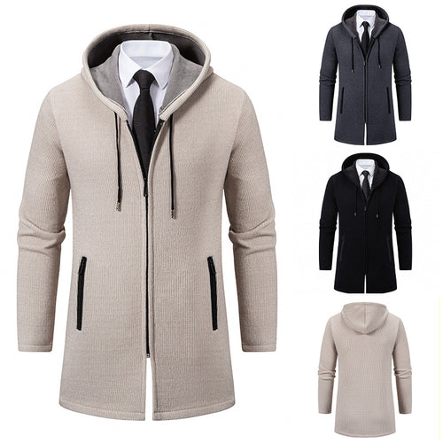 Trendy transitional jacket for men with high collar Amarae