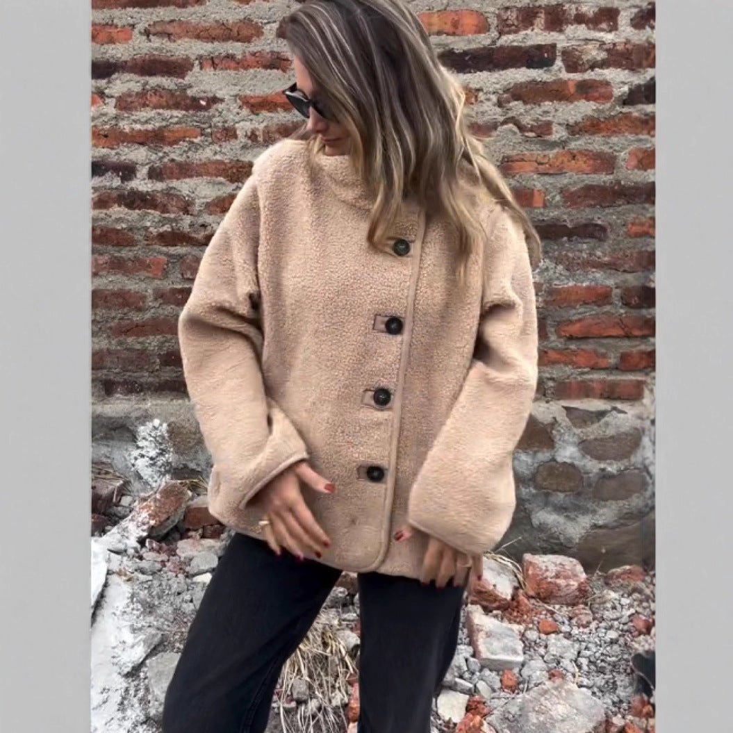 Ladies casual fleece jacket Lune London