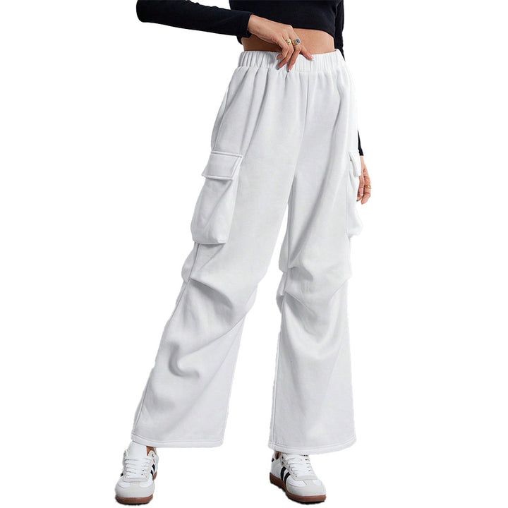 Chic & Stil Women's cargo pants with a loose fit and practical pockets