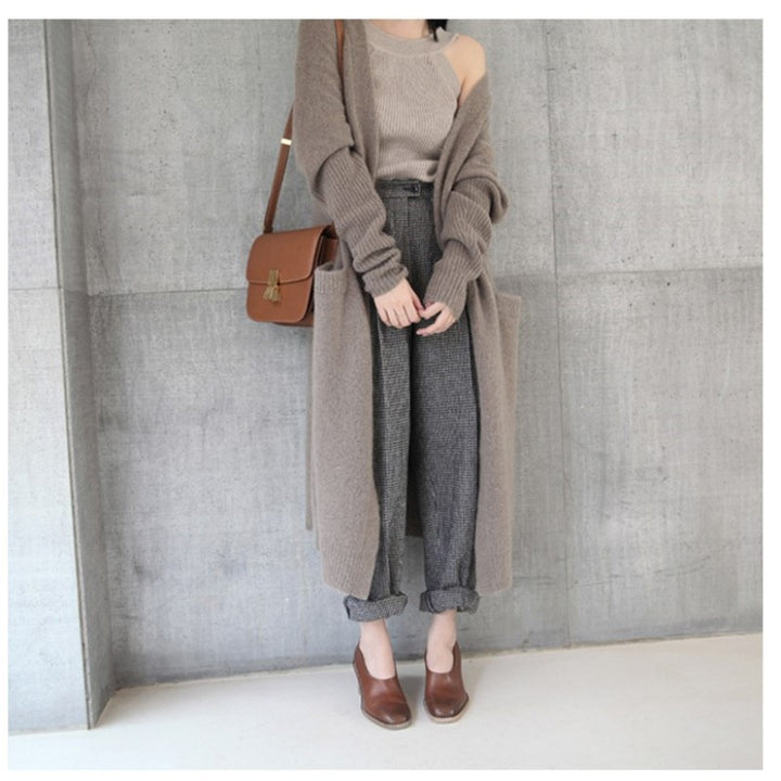 Manteau de détente pour femmes avec devant ouvert et poches pratiques Chic & Stil