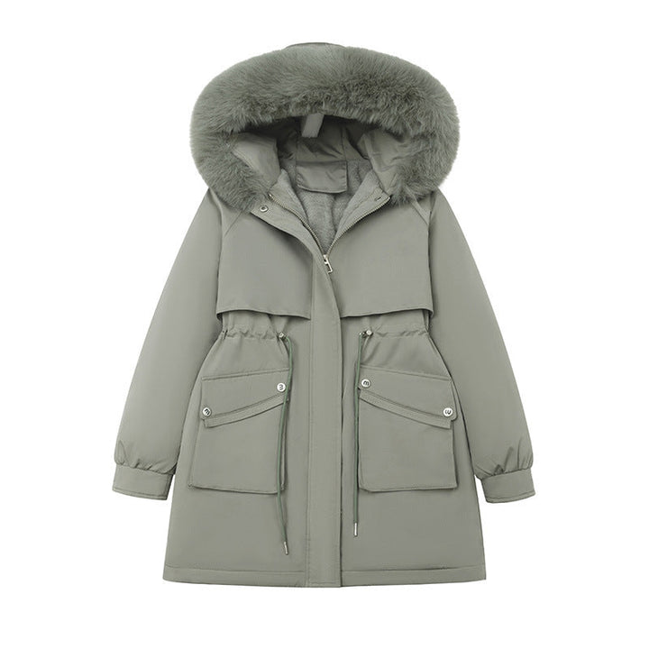 Ladies Fashionable Winter Parka with Cozy Inner Lining and Practical Pockets Lune London