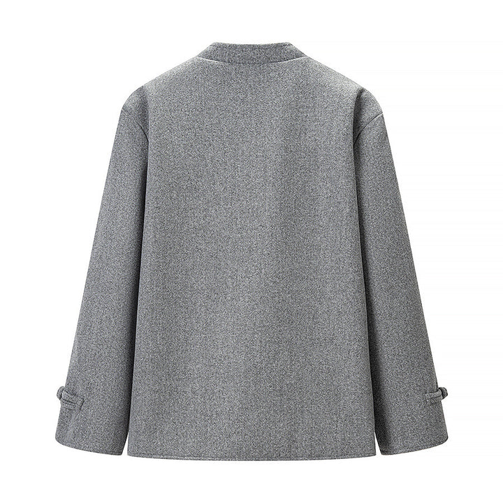 Women's Wool Duffle Coat with Toggle Closures and Oversized Silhouette Amarae