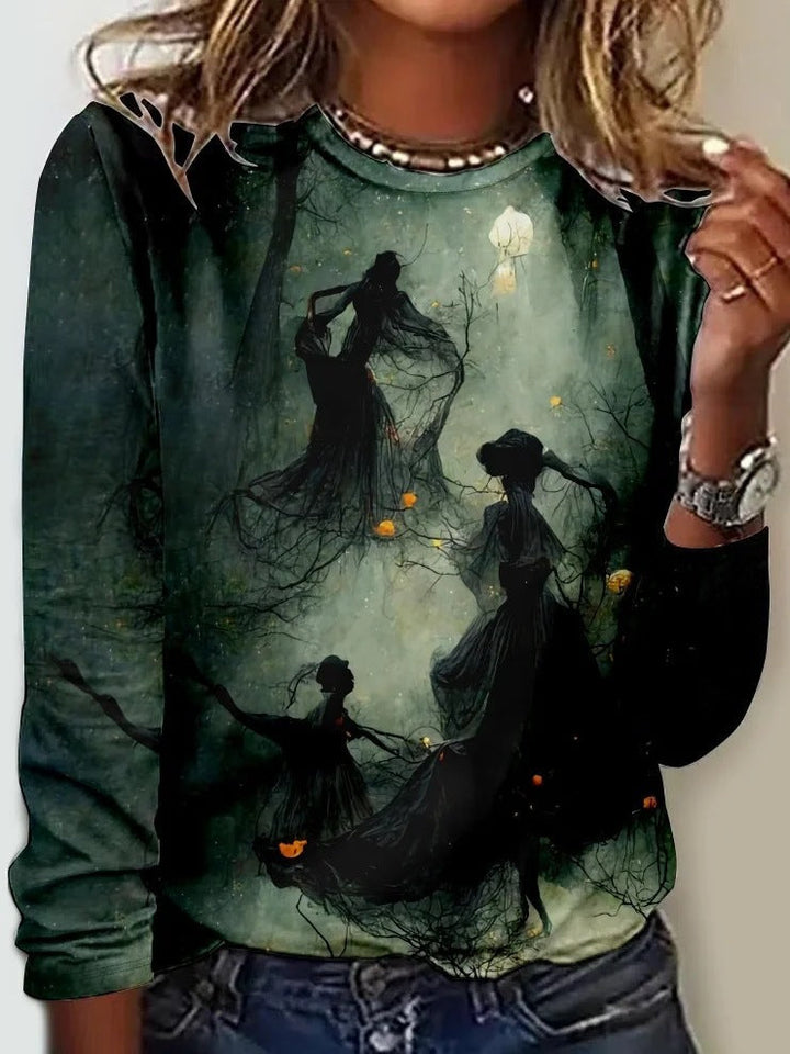 Lune London | Printed Round Neck T-Shirt