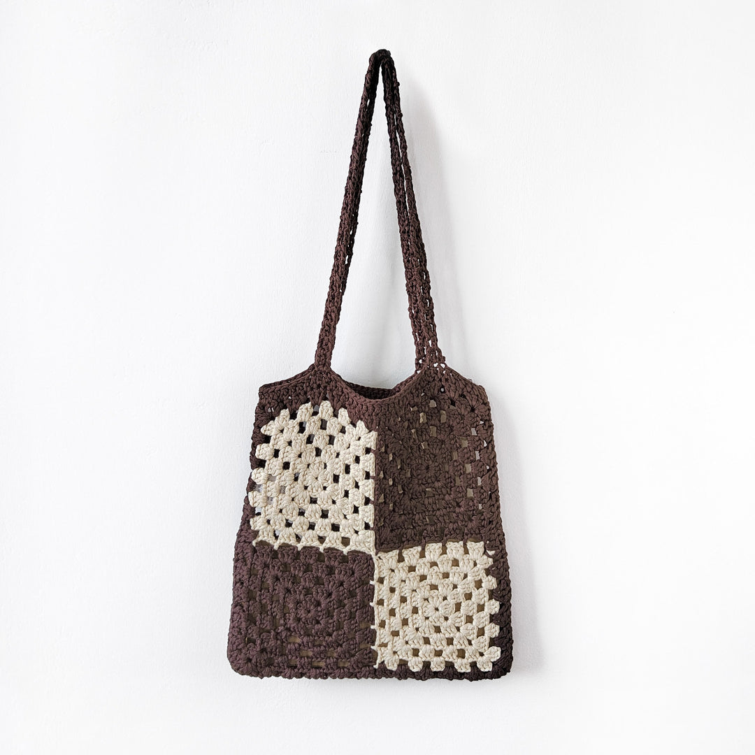 Women Eco-Friendly Crochet Shopping Bag Lune London
