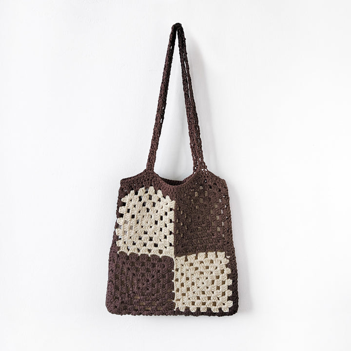 Women Eco-Friendly Crochet Shopping Bag Lune London