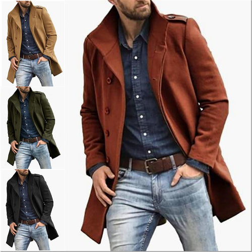 Classic trench coat for men with modern cut Amarae