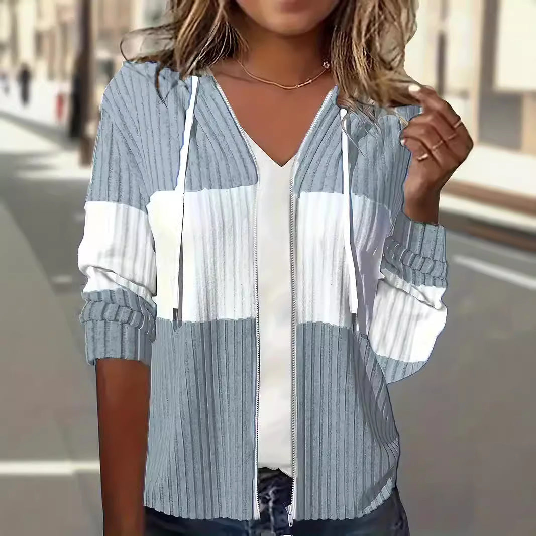 Dame Urbanes zippered vest with hood Lune London