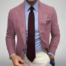Elegant checkered jacket for men in high-quality fabric Lune London
