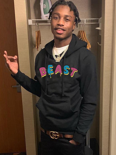Men's Hoodie with Colorful 3D Print Amarae