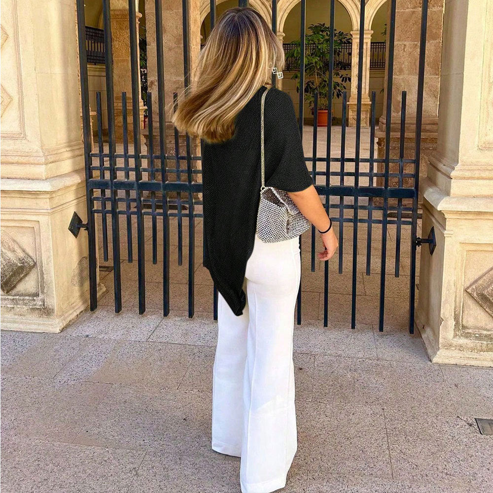 Blouse poncho élégante et stylée pour femmes Chic & Stil
