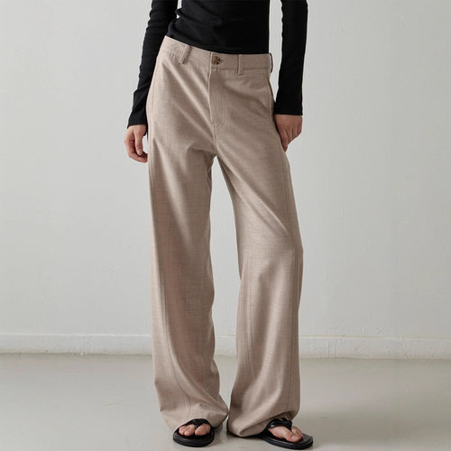 Pantalons de costume larges et élégants pour dames Chic & Stil