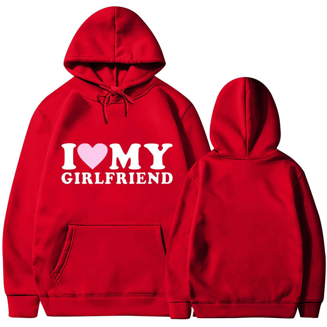 Women's casual hoodie with heart graphic Chic & Stil
