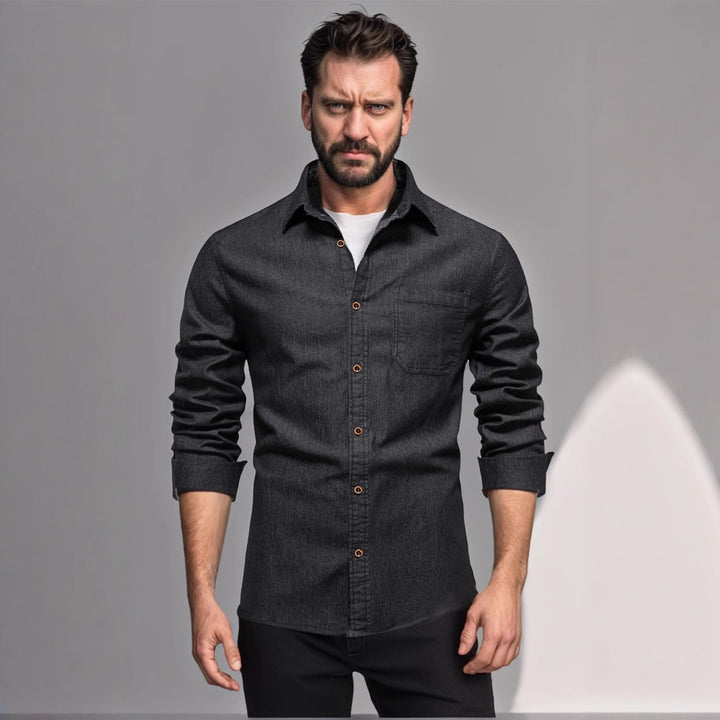 Men's Denim Shirt Lune London