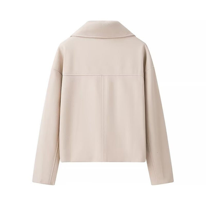 Ladies elegant short jacket in a casual style double-breasted Lune London