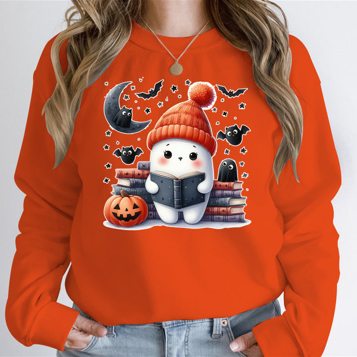 Women's sweatshirt with playful Halloween motif and high-quality material Lune London