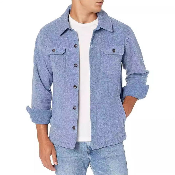 Fleece jacket for men with practical pockets Lune London