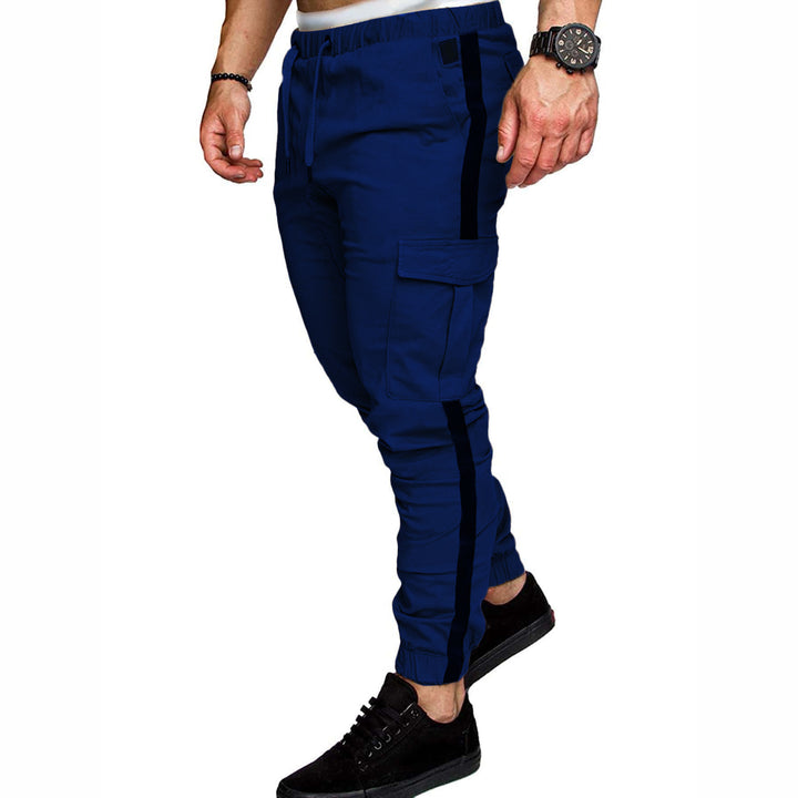 Men's cargo pants with adjustable waist and functional pockets Lune London