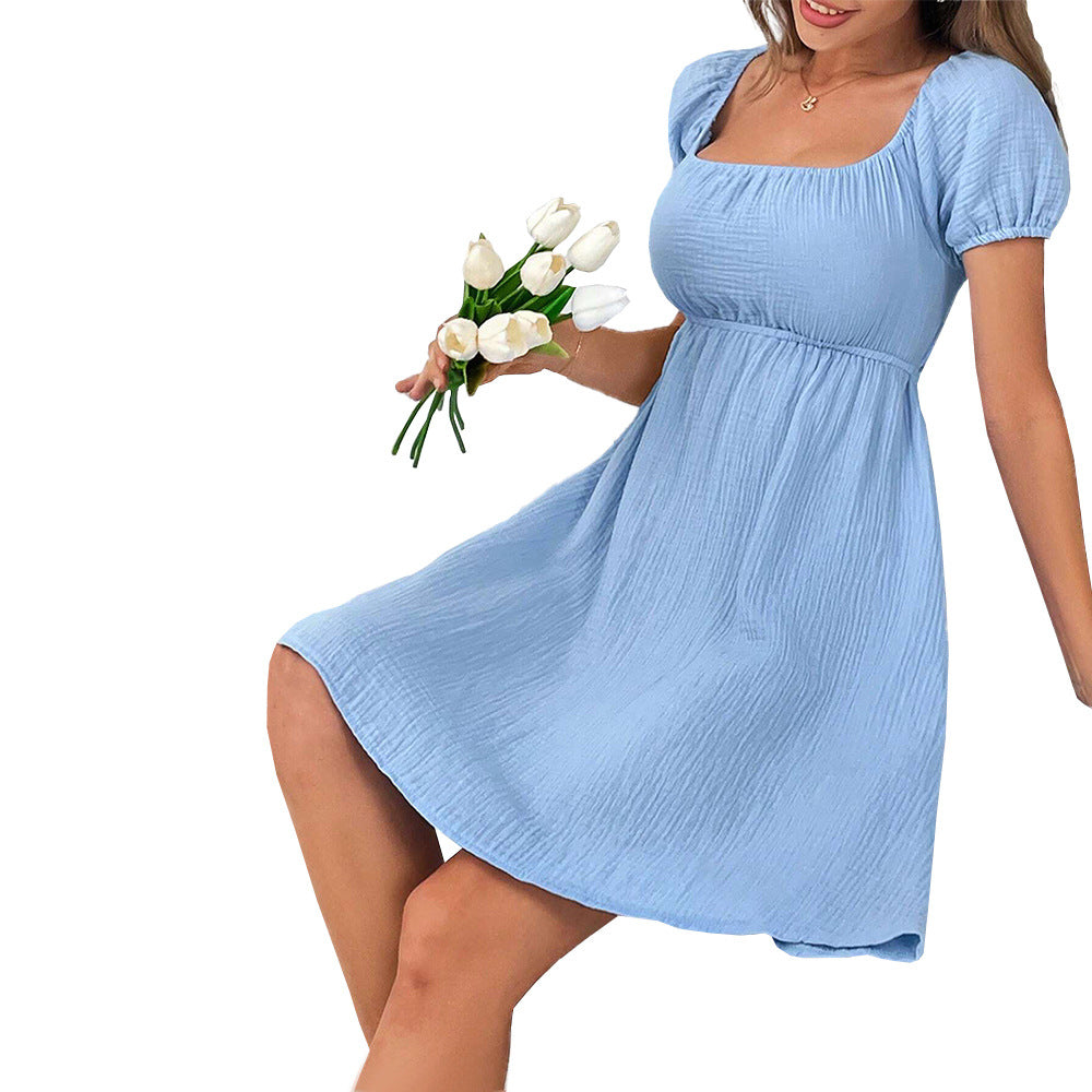 Robe d'été aérienne pour femmes avec décolleté carré Chic & Stil